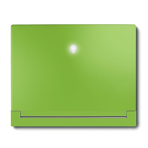 Image of MightySkins Skin Compatible with Alienware X16 R1 (2023) Full Wrap Kit - Solid Lime Green | Protective, Durable, and Unique Vinyl Decal wrap Cover | Easy to Apply & Change Styles | Made in The USA