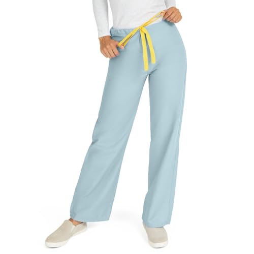 AngelStat Style 600 Unisex Scrub Pants with Angelica Color Coding - Misty