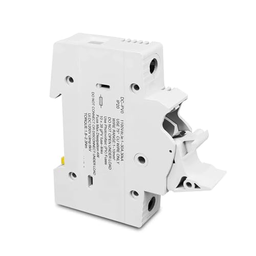 Support fusible CC 1000V PV résistant pour éviter les arcs électriques