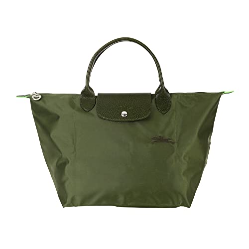 Longchamp 1623 919 479 Women's Handbag, Pliage Green, M, Recycled Green, FORET [���s�A���i]