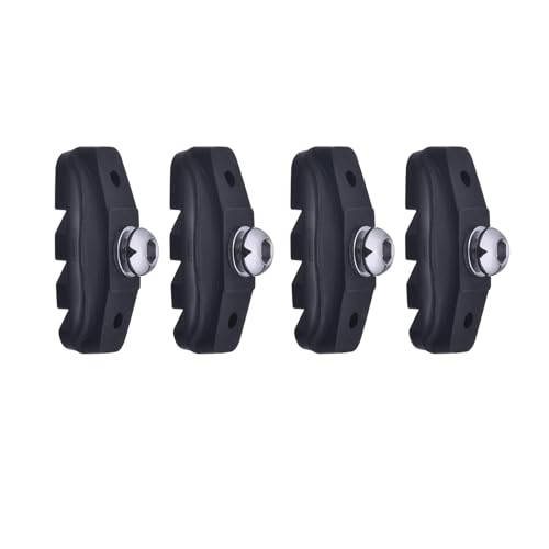 Zapatas de Freno para Bicicleta de Carretera 50 mm, 2 Pares de Pastillas Compatibles con Shimano SRAM Tektro, para Frenos de Llanta en Bicis de Carretera y Gravel