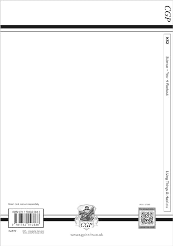 KS2 Science Year 4 Workout: Living Things & Habitats (CGP Year 4 Science)