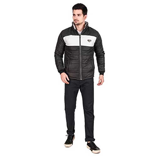 Image of Christy World Men's Regular fit Jacket (FULJJACT 08 BGRN L Green Large)