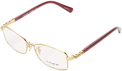 Coach HC5083B Eyeglass Frames 9277-51 - Satin Gold/Milky Black Cherry HC5083B-9277-51
