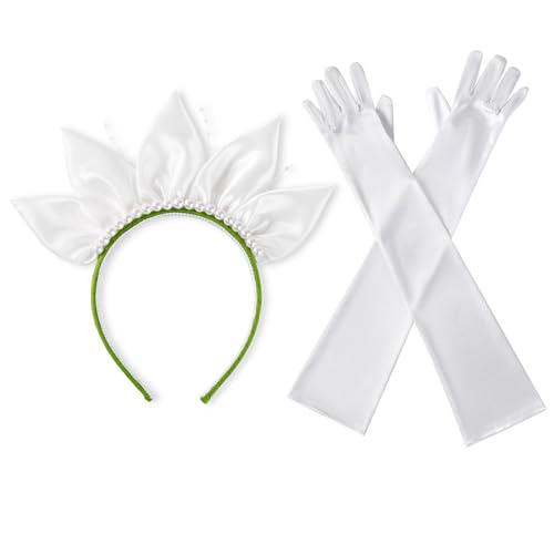 JiaDuo Princess Costume Accessories for Women Headband Choker Ear...