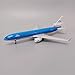 HATHAT Alloy Resin Collectible Airplane Models for: KLM Airlines MD MD-11 Airways Die Casting Aircraft Model Alloy Natural Resin Aircraft Model Toys Decoration Collection 2023 2024