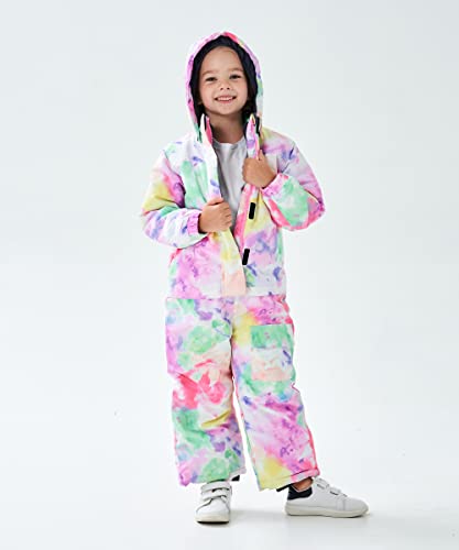 Image of M2C Boys Girls One Piece Snowsuit Winter Warm Ski Coveralls