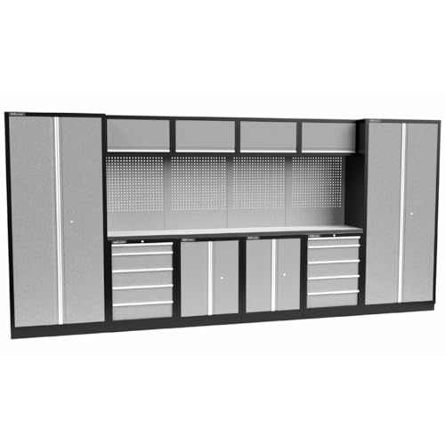 Kraftmeister Texas - Placa de trabajo (acero inoxidable)