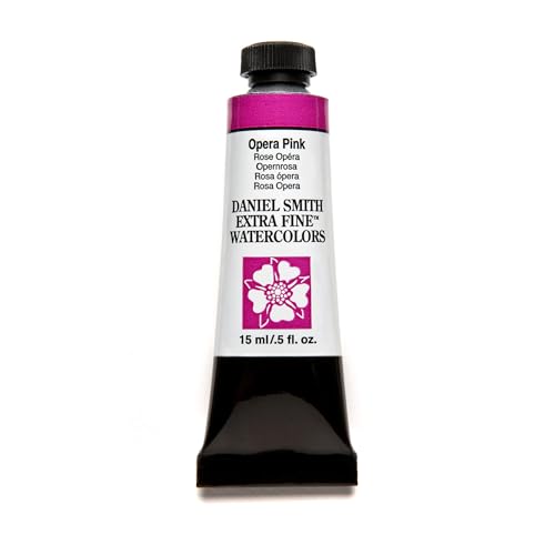 DANIEL SMITH 284600198 Extra Fine Watercolor 15ml Paint Tube, Opera-Pink