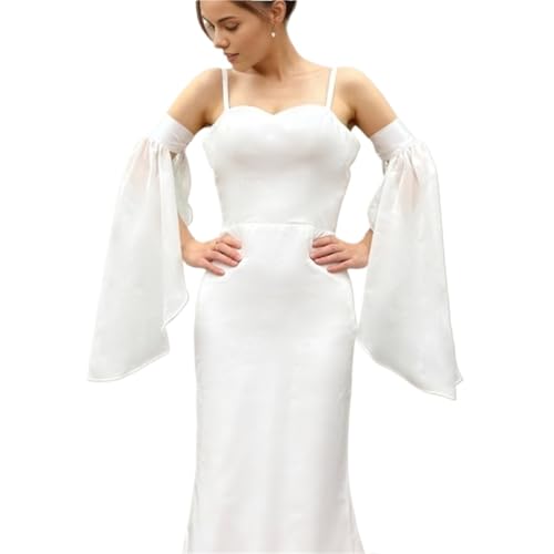 Manches amovibles tulle transparent pour transformer une robe