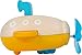 Small Foot 11657 Wooden Submarine, Wind-up Toy The Water, for Children Aged 24+ Months Juguetes