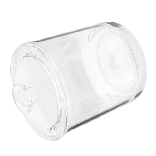 Beatifufu 密閉アクリル容器 ティーキャニスター蓋 砂糖 コーヒー豆 スパイス 350ml 多目的収納