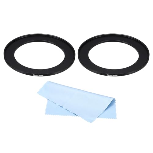 PATIKIL 72mm-95mm Metal Step Up Ring with Cleaning Cloth