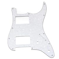 Amazon.co.jp: Musiclily Pro 11穴 STストラトピックガードHH カバード