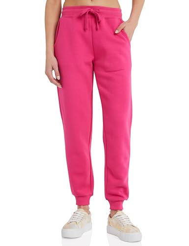 Image of Amazon Brand - Symbol Women's High Rise Ankle Length Regular Fit Heavy Weight Winter Jogger Track Pants (Fleece) (Available in Plus Sizes)