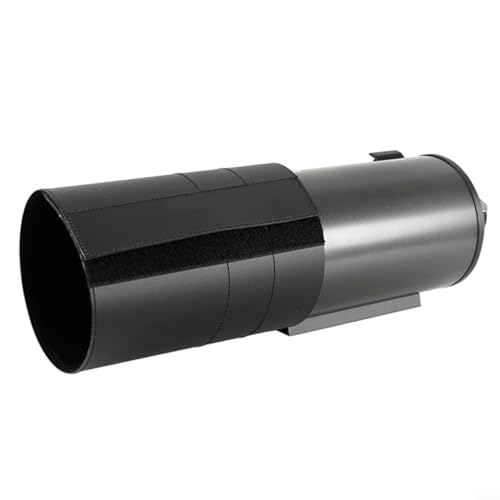 Protector de rocío telescópico con tela mate para espejo de telescopio de 9" 2