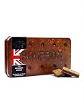 Giant Bourbon Biscuits Gift Set - Chocolate Novelty Tin Gifts - Luxury Bourbon Biscuit Selection for Family Sharing - Fathers Day Presents for Dad, British Chocolate Treats for Men & Women, 400g