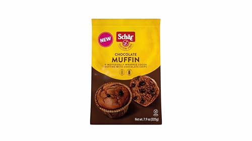 Schär Gluten-Free Double Chocolate Muffin, 7.9oz (Pack of 4) –