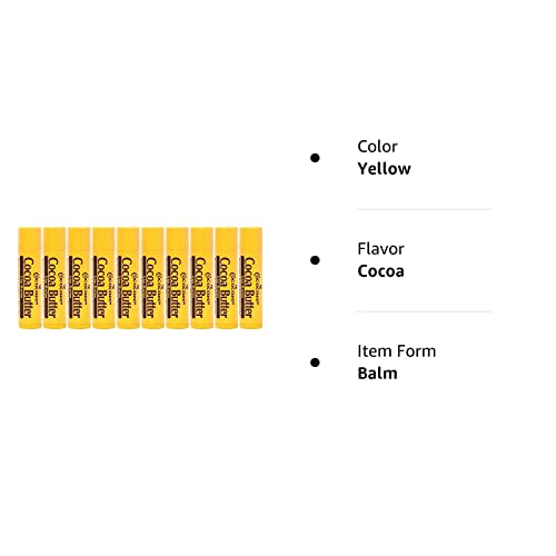 Cocoa Butter Lip Balm, 0.15 Ounce (Pack Of 10) #TOP6