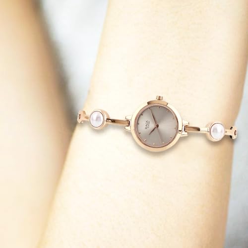 Titan Raga Quartz Analog Grey Dial Metal Strap Watch for Women-NS2576WM01 - Image 6