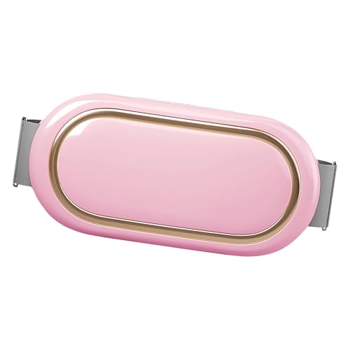 Cinturón quemador de grasa abdominal - Electroestimulador Abdominal para uso doméstico | Cinturón de soporte ajustable portátil para fitness Yoga Pilates Musculación y viajes, rosa, B