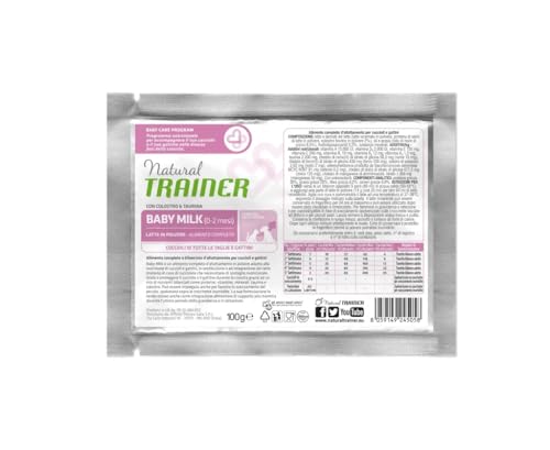 Trainer Natural Baby Milk 100 g - Milchpulver für Hunde und Katzen - Ergänzungsfuttermittel 0-2 Monate