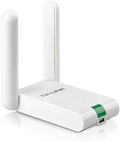 TP-Link USB WiFi Dongle 300Mbps High Gain Wireless Network Wi-Fi Adapter for PC Desktop and Laptops. Supports Win10/8.1/8/7/XP, Linux 2.6.24-4.9.60, Mac OS 10.9-10.15 (TL-WN822N)