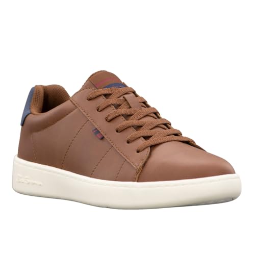 Image of Ben Sherman Mens Hampton Lace Up Sneakers Shoes Casual