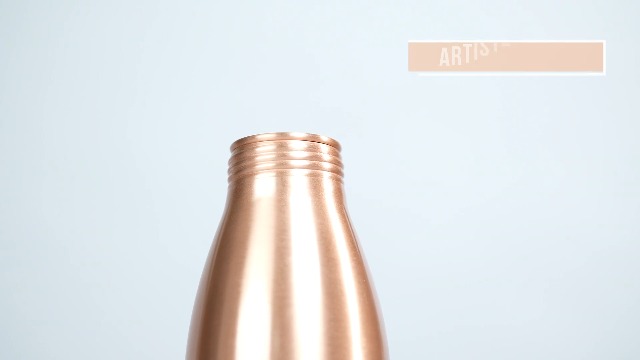 100% Pure Copper Water Bottle For Drinking 34 Oz Extra Large - Ayurvedic Copper Vessel For Drinking - Drink, Yoga, Fitness, and Daily Hydration - Enjoy The Healthy Benefits