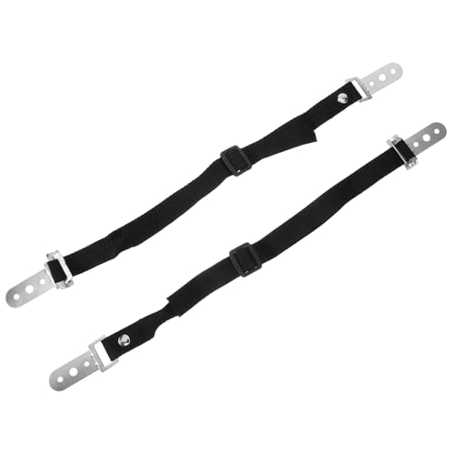 OFFIGAM 2 Stück Möbel-Wandanker Schwarz