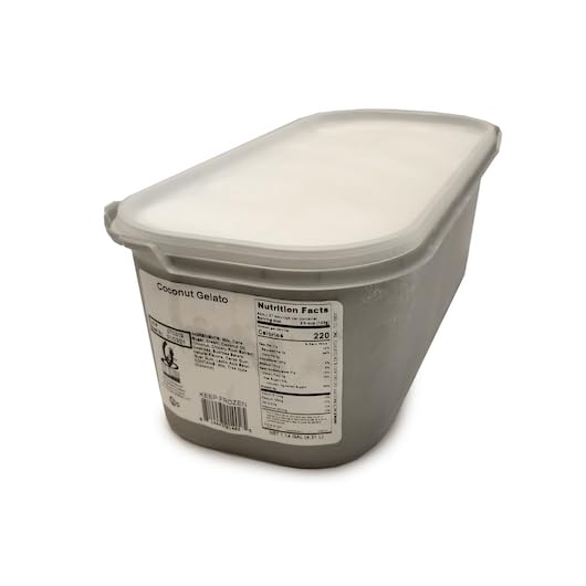 Image of G.S. Gelato Gelato Tub 5 Liter, Pack of 1 (Coconut)