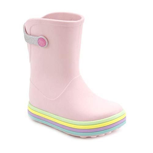 Galocha Plugt Acqua Arco Íris Rosa 29/30