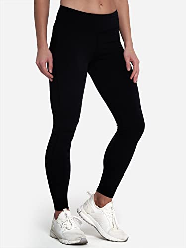 Image of CULT High Waist Running Tights with Side Pocket | Geometric Print | Breathable | Moisture-Wicking | Curved Hem