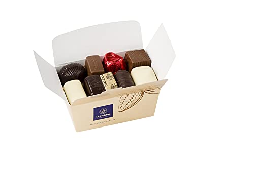 Leonidas Belgian Chocolate 250g (Small) Ballotin, Fresh Milk/ White/ Dark Chocolates, Luxury Assorted Gift Box, 250 g (Pack of 1)