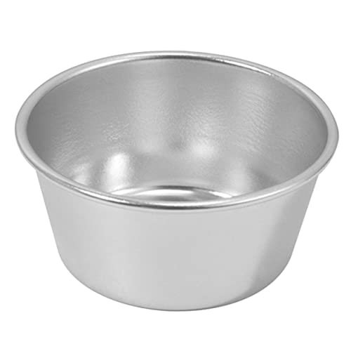 Hemobllo Stampo Muffin Antiaderente in Alluminio per Dolci e Budini Contenitore Pudding Riutilizzabile per Forno Facilmente Lavabile per Torte e Dessert Colorati