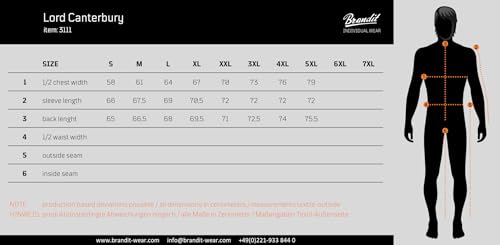 Brandit Lord Canterbury Jacket, Farbe: black, Größe: 5XL