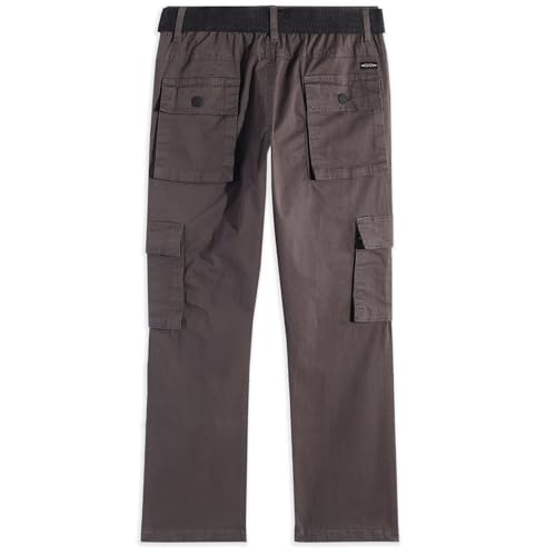 Image of CAVIO Boys Cotton Solid Cargo Pants