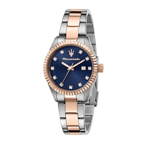 Maserati Orologio Donna, Collezione COMPETIZIONE, in Acciaio, PVD Oro rosa - R8853100507