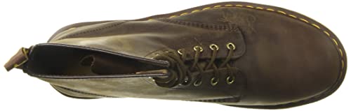 Dr. Martens Unisex 1460 Crazy Horse Boots, Dark Brown, 11 Women/10 Men #TOP4
