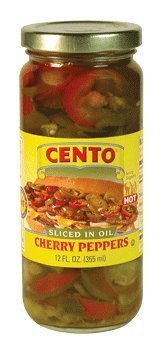 Cento Hot Sliced Cherry Peppers