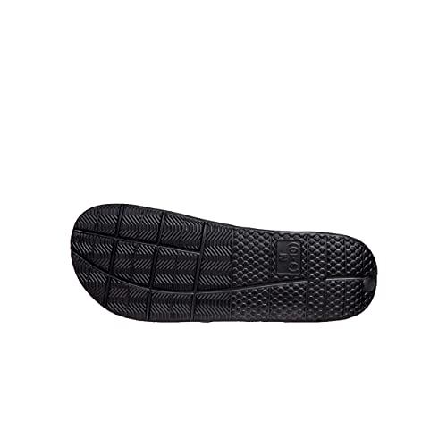 Image of FOCO mens NFL Team Cropped Big Logo Shower Sport Slide Flip Flop Sandals
