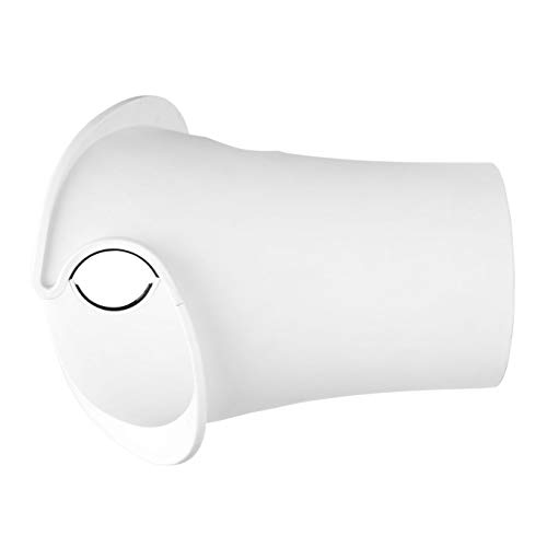 cycloc Solo - Wall Mount Bike Storage Rack – Vertical and Horizontal Cycle Storage - White