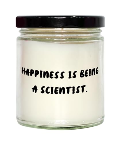 Unique Scientist Gifts, Happiness is Being a Scientist, Funny Scent Candle for Friends from Colleagues, Scientist Love Candle, Scientist Love Scent, Scientist Love Candle Gift, Candle Scientist Love