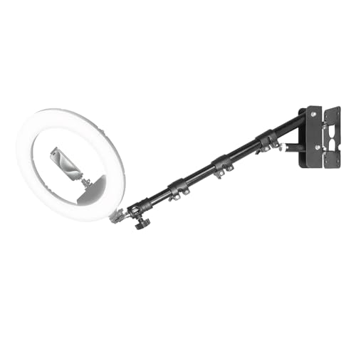 Image of 55W 18-inch Folding Ring Light (43.3 inch Wall Mount for Ring Light)