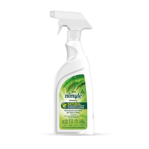 Image of Nimyle Natural Kitchen Cleaner Spray | Food Grade Ingredients | Removes Tough Grease & Oil | Safe for Kitchen Food Surfaces | For Stoves, Countertops & Appliances | 450ml
