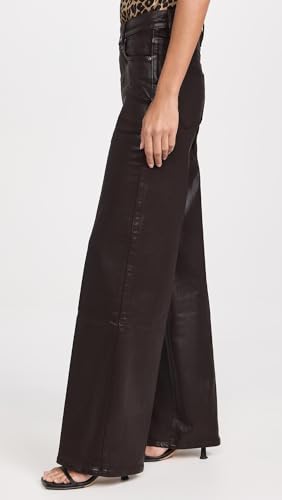 PAIGE Women's Sasha 32" Chicory Coffee Luxe Coating Jeans4