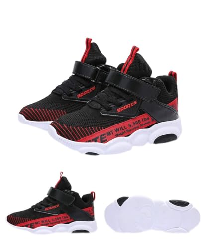 Children's Sports Shoes Flying Weaving Girls Shoes Recreational Sports Popular Single Shoes Travel Soft Boys Bear Sneakers