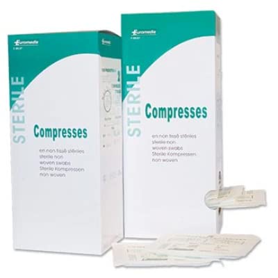 Compresses stériles en non tissé - 30 g - 10 x 10 cm - Boîte de 100 sachets de 2 Cover