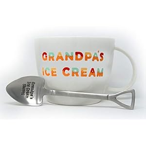 Giftsforgrandpagrandpasicecreambowlandengravedspoongrandpasicecreamshovelidealfathersdaygiftchristmasgiftorbirthdaygiftgrandpa Urban Country Home Decor Gifts for grandpagrandpas ice cream bowl and engraved spoon grandpas ice cream shovelideal fathers day gift christmas gift or birthday gift grandpa urban country home decor