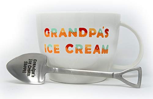 Giftsforgrandpagrandpasicecreambowlandengravedspoongrandpasicecreamshovelidealfathersdaygiftchristmasgiftorbirthdaygiftgrandpa Urban Country Home Decor Gifts for grandpagrandpas ice cream bowl and engraved spoon grandpas ice cream shovelideal fathers day gift christmas gift or birthday gift grandpa urban country home decor
